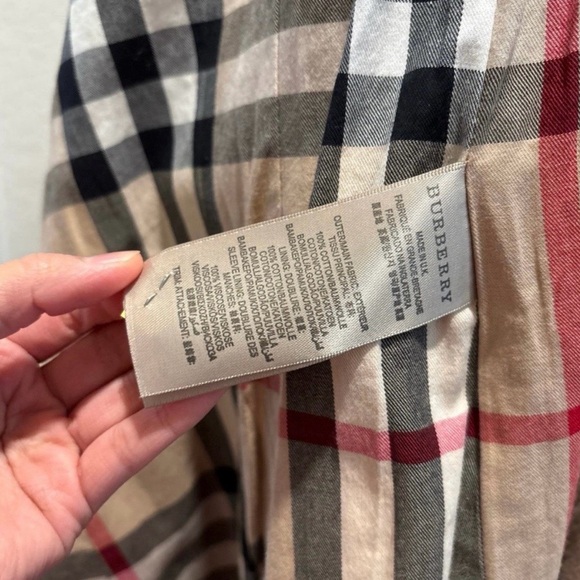 Burberry Size US 2 (XS-S) Trench
Coat Khaki With Belt - Picture 9 of 12